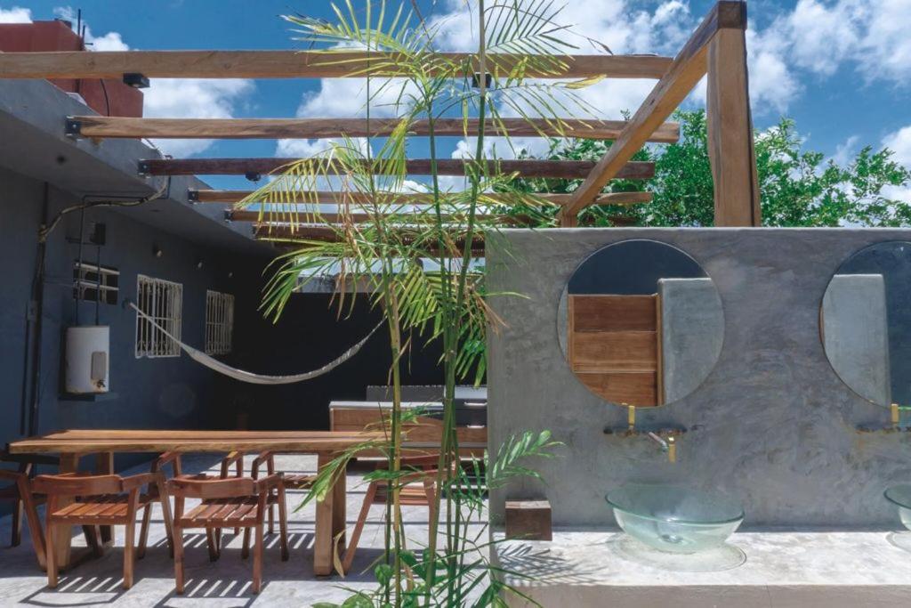 Hostel Local2 Bacalar Exterior foto